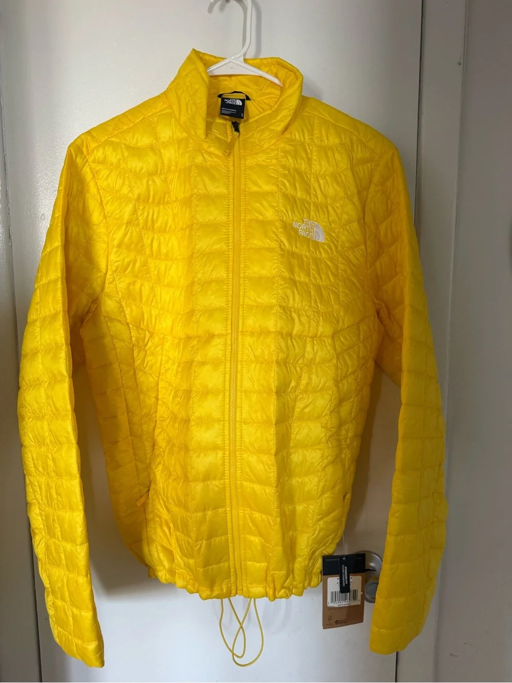 The North Face Quilted Jacket in Vibrant Yellow